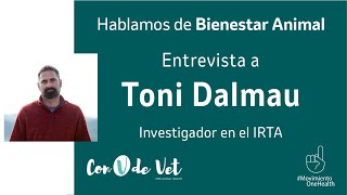 Hablamos de bienestar animal con Toni Dalmau | Con V de Vet