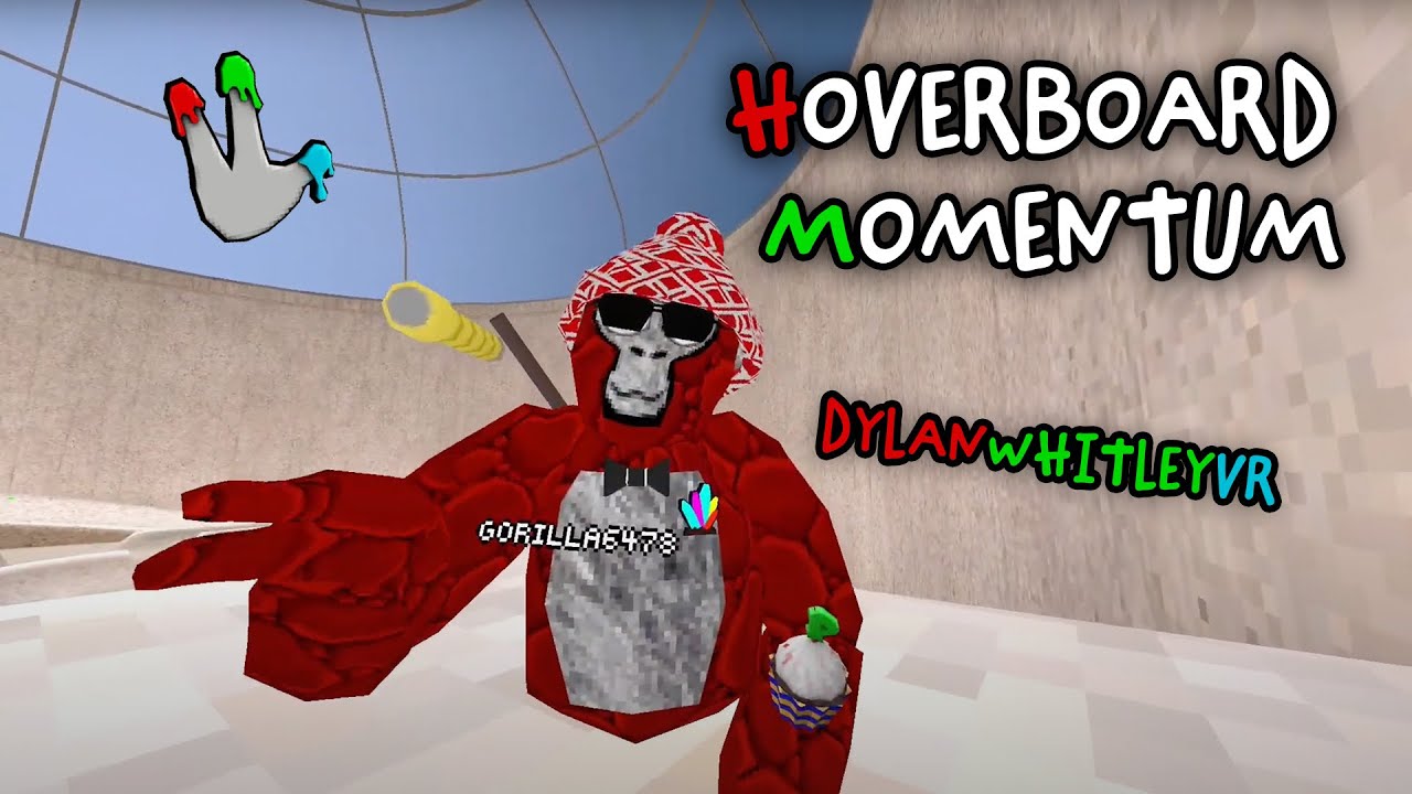 Gorilla tag tips. Hoverboard momentum. #gorillatag #gtag # ...