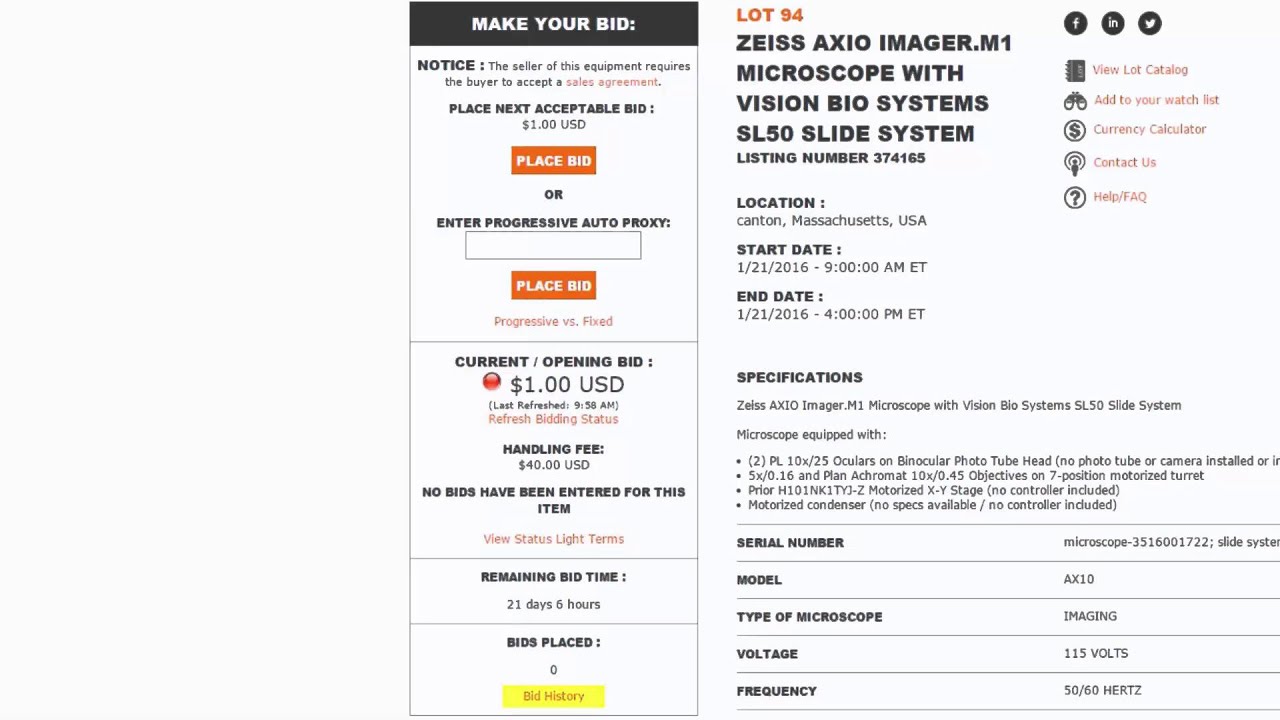 How to Navigate the New Auction Listing Pages