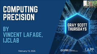 Webinar - Computing precision