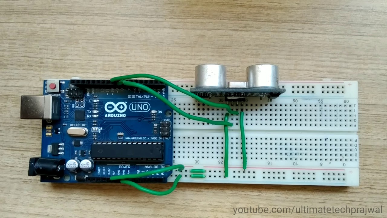 Arduino tutorial 7.( Distance measurement using Arduino and processing ...
