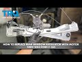 How to Replace Rear Window Regulator with Motor 2009-2014 Ford F-150