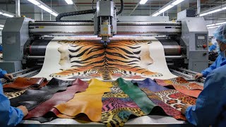 Inside the Cashmere Factory – How Rare Goats Produce Luxury Materials | Full Process