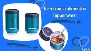 Termo para alimentos Tupperware 