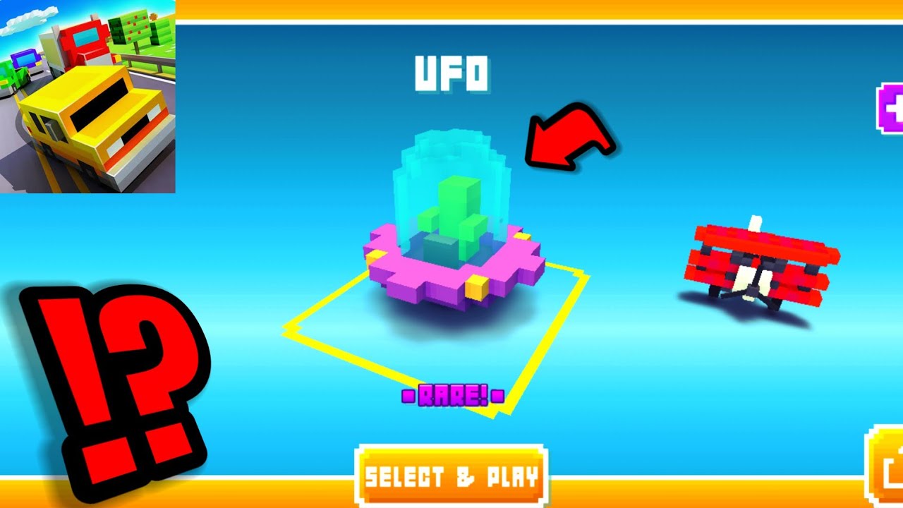 I got a UFO in Blocky Highway