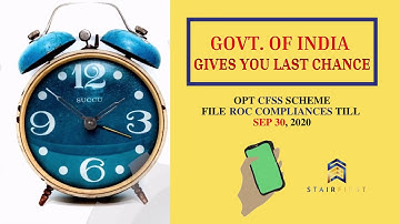 🆕CFSS 2020 Last Date & CFSS Scheme Last Date 2020 Video | No PENALTIES | NO PROSECUTION ✅