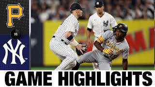 Pirates Vs Yankees Game Highlights 92122 Mlb Highlights