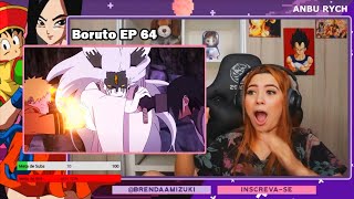 Brenda Mizuki - Naruto e Sasuke vs Momoshiki | Boruto Legendado EP 64