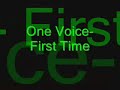 Video First time One Voice