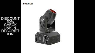Hot Sell Mini LED 10W Spot Beam Moving Head Light Lyre DMX512 Stage Light Stroboscope For Home Enter