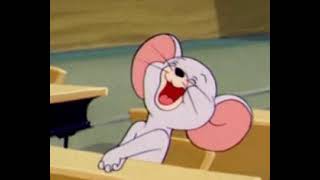 Very funny and shy jerry's small friend gif