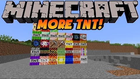 Minecraft: TNT Mod! - (100+ NEW TNT)
