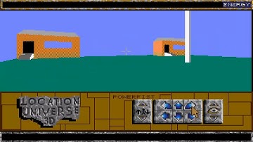 ATARI ST VERY RARE Location Universe 3D By Powerfist ITS 3D CONSTRUCTION KIT GAME CPU ACCELERATED st