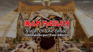Iron Maiden - Flash Of The Blade [Subtitulos al Español / Lyrics]