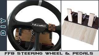 DIY Force Feedback Steering Wheel