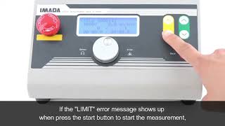 Details Motorized Test Stand Handling Methods When Head Does Not Move Error Message Shows up Guide