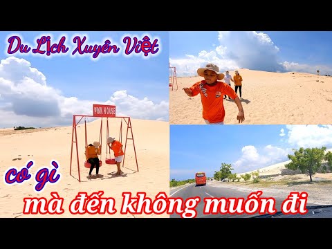 Du lịch xuyên Việt, cung đường đồi cát Bàu Trắng ven biển đẹp nhất Việt Nam. NGUYÊN TV #23