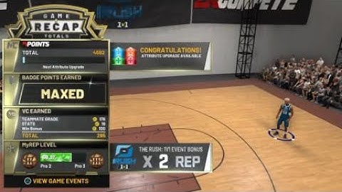 Dropped off a all-star with my pro 2 deep range shot creator NBA 2K20