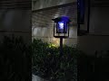 how does solar mosquito killer lamp to work?