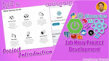 Project Introduction - Jab Houy Project Development Day 1 | MengSreang Channel
