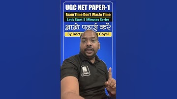 UGC NET Daily 5 Minutes Exam Concept II By Dr. Mukesh Goyal