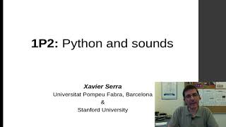 1P2 Python and sounds