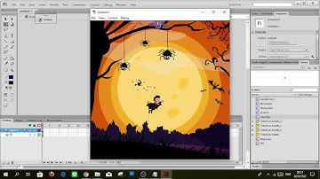 Flash CS6 ทำเกมส์ง่ายๆ โดยใช้คำสั่งAction Script 2.0