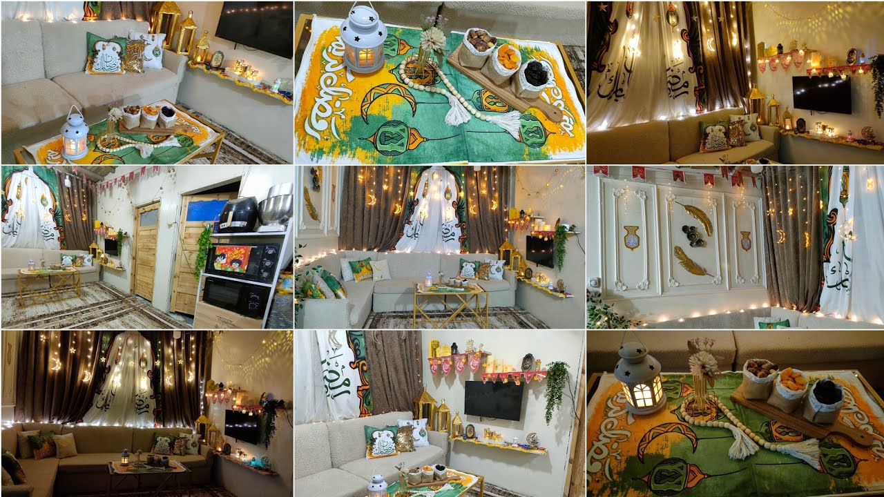 واخيراجولة🌙✨بزينةرمضان2026في الريسبشن الفيديوالمنتظر بشده بجدمش قدره اوصفلكم 🌃الجمال المنظر النهائي🎊