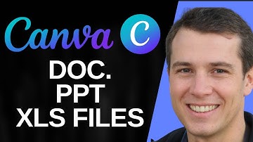 How To Upload and Edit DOC, PPT, XLS Files in Canva (Full Guide)