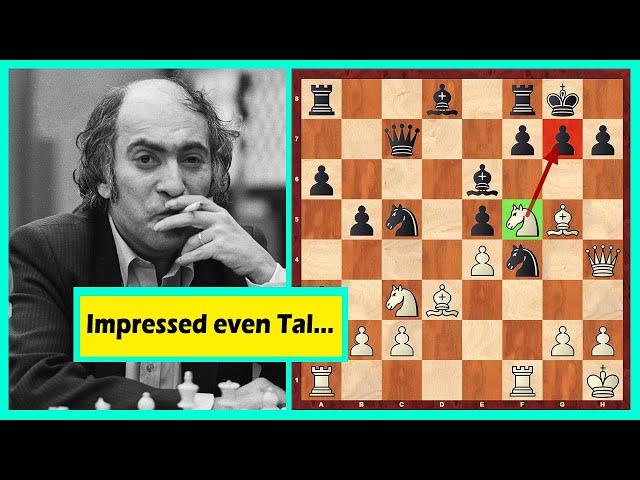 Only Mikhail Tal Can Make Consecutive SACRIFICES like This! - Remote Chess  Academy