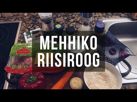 Erik Orgu Retsept | Mehhiko Riisiroog