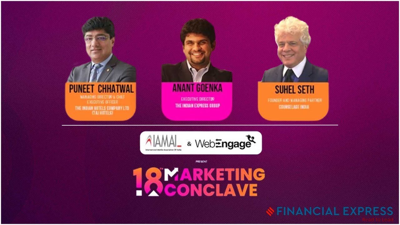 IAMAI 18th Marketing Conclave Live Powered By FE BrandWagon YouTube