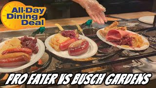 AYCE @BuschGardensVA  PRO EATER VS ALL DAY DINING PACKAGE