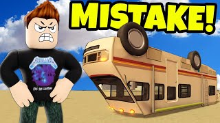 I Changed The RV Into a POWERFUL Monster Truck in A Dusty Trip Roblox!