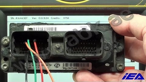 FIAT Used ECU Renewing without opening ECU Cover By Zed Full Key Programmer & ZFH C09 Cable