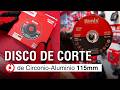 Disco de corte de Circonio-Aluminio 115mm - Ronix Argentina