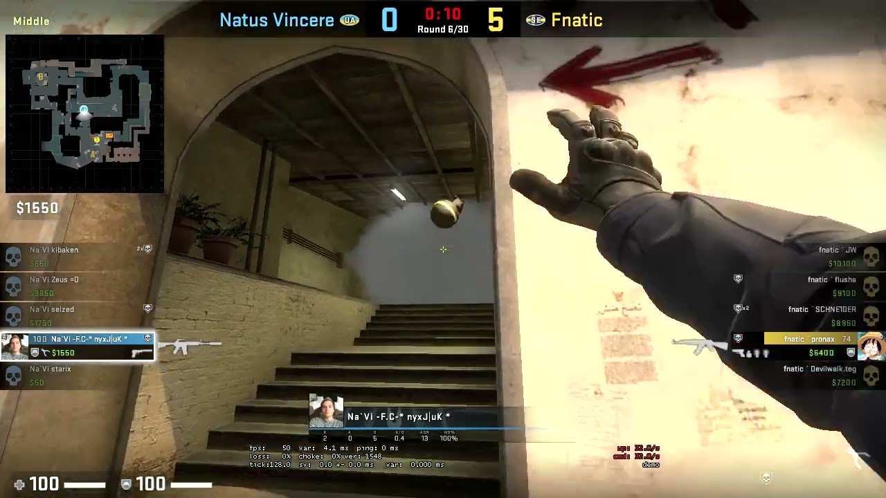 NaVi vs Fnatic DreamHack 2013 CSGO Demo