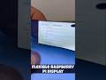 thin cool flexible Raspberry Pi Computer display 😎 #shorts