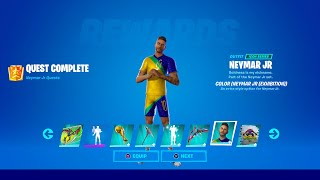 How to Unlock All Neymar Jr Rewards in Fortnite (All Neymar Jr Challenges)