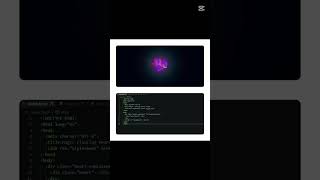Interactive HTML, CSS & JS animation with glowing trail effects.Follow for Part 4! 🚀