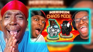 REACTION TO SIDEMEN AMONG US CHAOS MODE: OLATUNJI EDITION