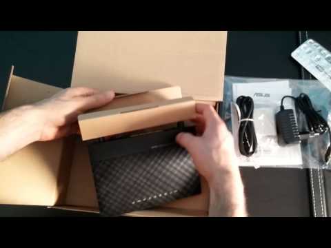 Asus DSL N12E Modem Router Wireless N300 Unboxing