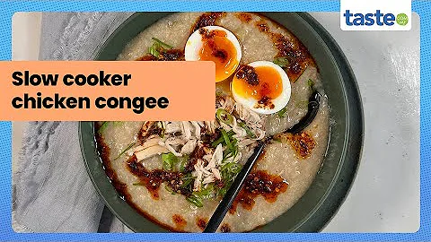 How to make the easiest chicken congee in the slow cooker