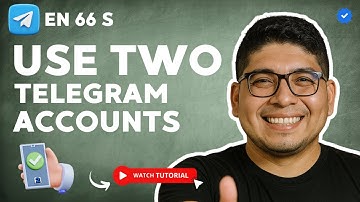 How to USE TWO TELEGRAM ACCOUNTS on ANDROID in 66 S