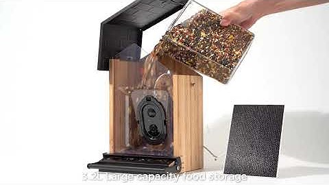 LBF109 Squirrel-proof Smart Bird Feeder Installation Tutorial