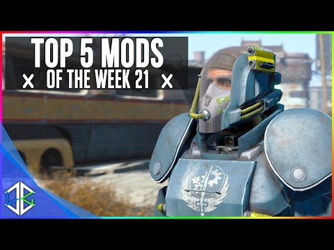 Top 5 Console Mods - Fallout 4 Mods Week 21 (XBOX/PS4/PC)