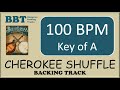 Cherokee shuffle bluegrass backing track