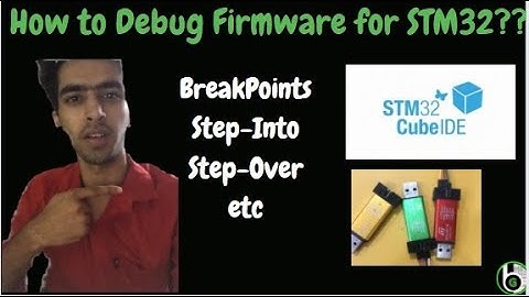 How to use Breakpoints, Step-into, Step-over in STM32 || STLINKv2 || Debugging