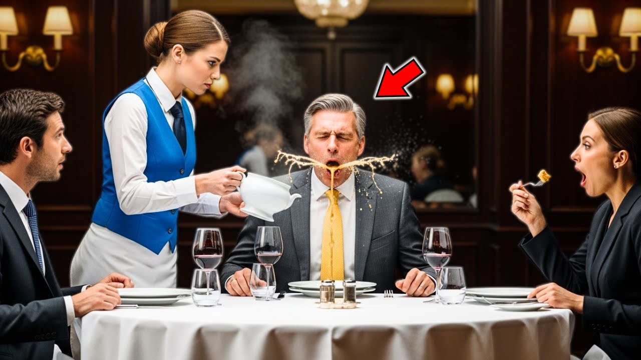 MILIONER upokorzył kelnerkę… ale to ona podała MU lekcję życia