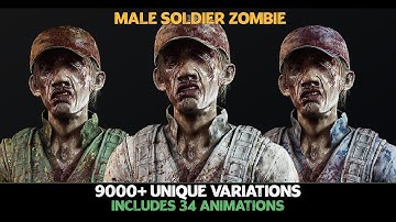 Unreal Engine - Army Soldier Zombie